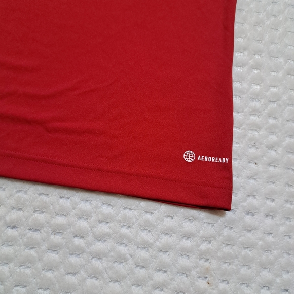 Adidas  Red Jerseys Soccer Men Size L New - Picture 3 of 8